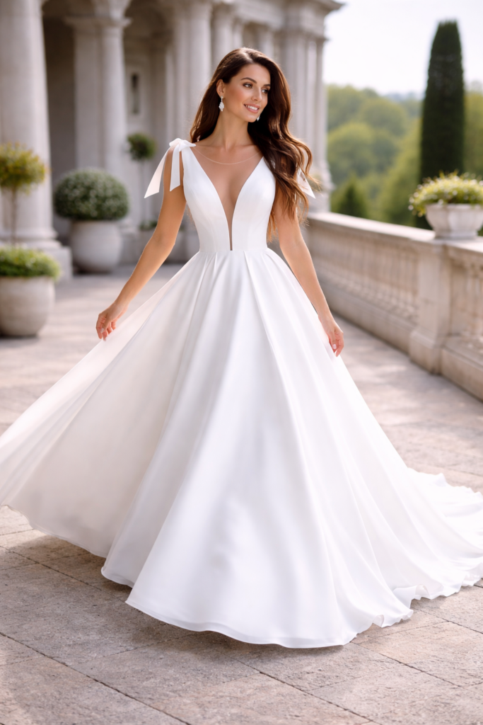 Suknia ślubna Classic Princess — klasyczny krój