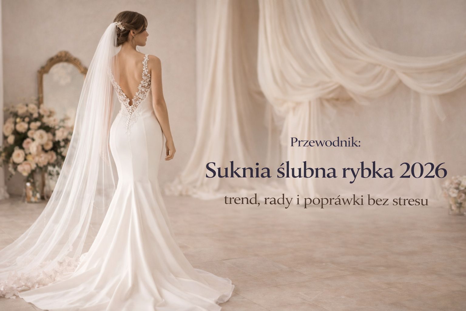 Suknie ślubne rybka 2026: dla kogo fason „mermaid” jest idealny i jak go wybrać bez błędów