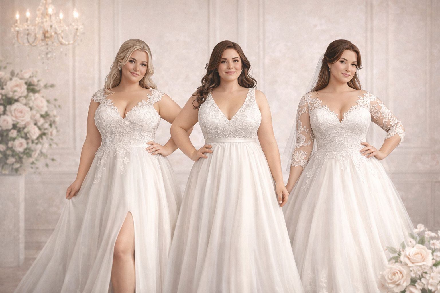 Suknie ślubne plus size – elegancja, komfort i perfekcyjne dopasowanie